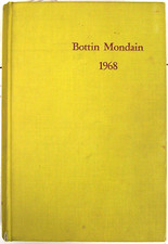 BOTTIN MONDAIN 1968 Tout Paris Toute la France Châteaux annuaire EHRET BE
