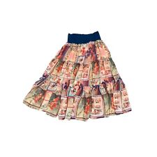 Jean-Paul Gaultier Junior  Tapestry / Floral Wide Skirt  Stretchable waist  fits