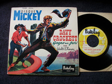45T LIVRE DISQUE DAVY CROCKETT