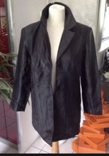 Veste manteau cuir - manteau, oakwood