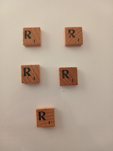 Lettres scrabble bois - scrabble,
