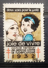 timbre FRANCE VIGNETTE 1932