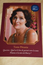 Carte tante Pétunia Collection Harry Potter Auchan numéro 26