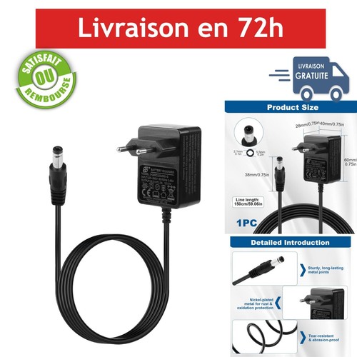 Chargeur 12v pour voitures - 1a,