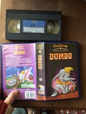 CASSETTE VIDEO VHS DESSIN ANIME DISNEY dumbo  classique 4 0
