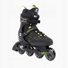 K2 Rollers pour hommes F.I.T. 80 PRO, noir-vert, taille EUR 44, (28,5 cm)