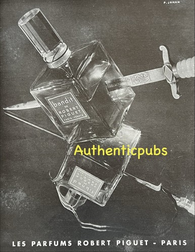 Publicite robert piguet parfum - publicite,