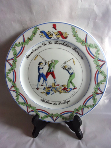 Assiette bicentenaire - assiette,