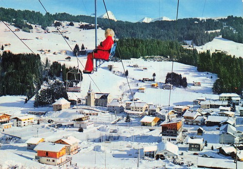 Les gets telesiege mont - du,
