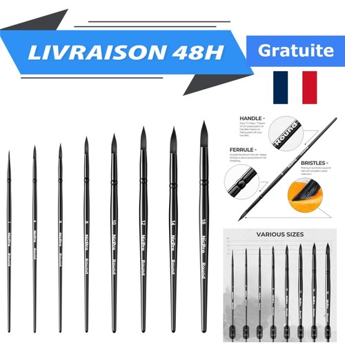 Nicpro pinceaux aquarelle - 8,