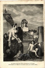 CPA Buste e Jeanne d'Arc