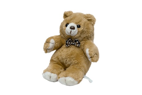 Ancienne peluche ours beige