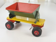 Remorque Steiff vintage véhicule 17 x 26,5 x 15,5 cm excellent état