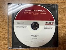Case Operators Manual CD for