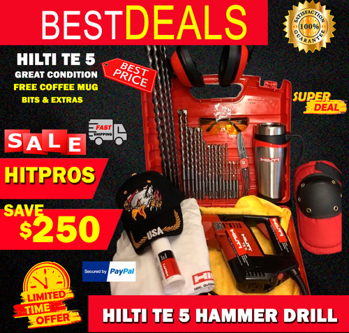 Hilti great condition - te, 5