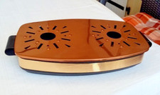 Chauffe plat en cuivre 2 bougies   sou