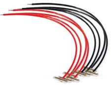 Raccords D'Alimentation Peco PL-80 OO Gauge (Code 100) Paquet De 8 Neuf