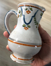 Joli Petit Pichet Faience XVIII-XIXéme  La Rochelle Nevers ?