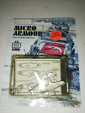 GHQ MICRO ARMOUR AC-1  PACK 2 AVION P-39 USA  WARGAME WWII 1/285 NEUF 1981