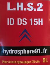 bidon 5 litres liquide hydraulique citroen  LHS LHS2 neuf  pour   DS ID  15H