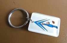 Ancien porte clé Bourbon Automobile Citroën En Avant Citroën par Savignac Ann.80