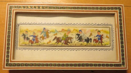 Miniature persane xxème - miniature,
