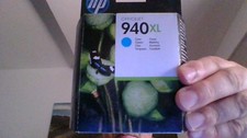 cartouche d'encre HP 940XL cyan  référence C4906AE neuf sous blister