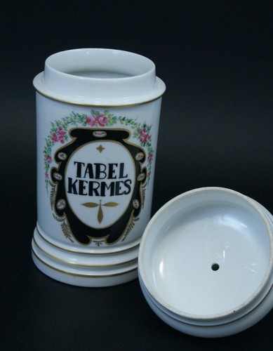Pot pharmacie porcelaine - pharmacie,