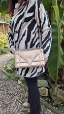 Sac Dior Diorama Métallisé En Bandoulière