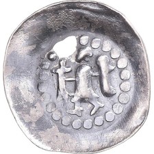 Monnaie, France, Évêché de Strasbourg, Pfennig à l'ange crucigère