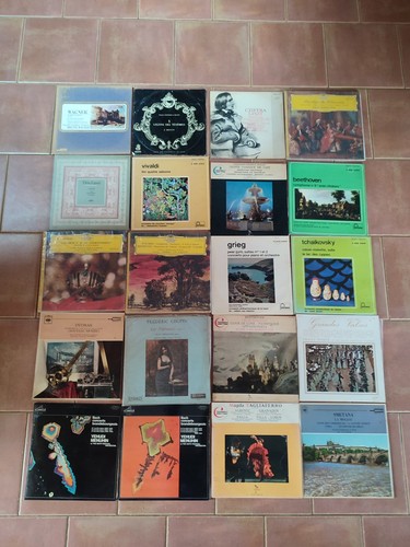 Lot albums disques vinyles - 20, albums,