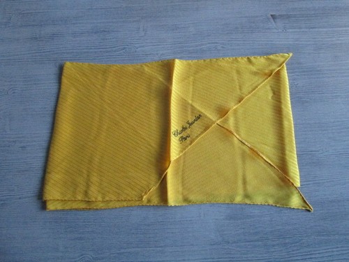 Foulard soie vintage - en,