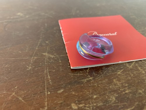 Bague coquillage liseret or - bague,
