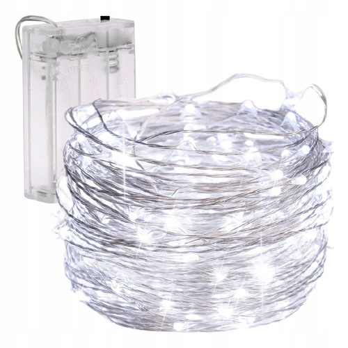 Guirlande noël led blanc - 50,