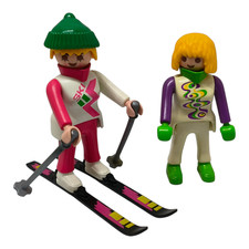 sympa duo de skieur