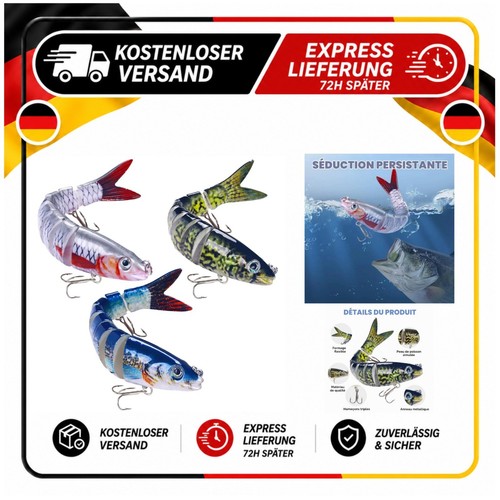 Leurres articulés brochet - 3,