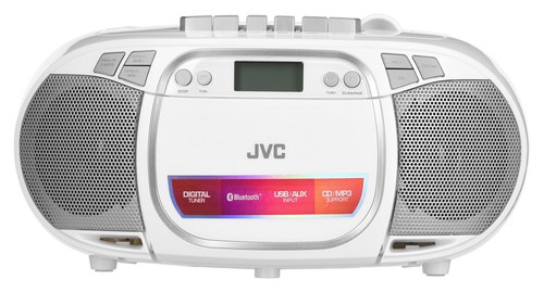 Lecteur radio boombox blanc - boombox,