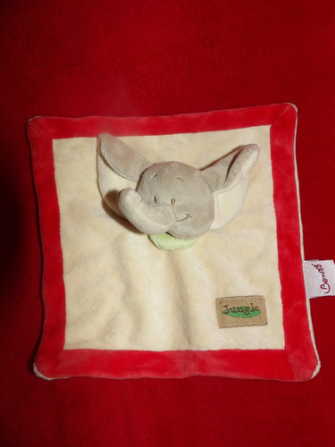 Doudou plat bengy eléphant - doudou,