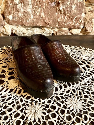 Paire galoche sabot - ou,
