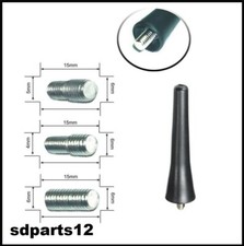 Mini Antenne de Toit Radio FM/AM/DAB 6.5cm Courte Pour Voiture Flexible 3 Vis