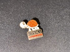 (Z9) PINS BADGE ENAMEL VINTAGE TORTUE CREATIONS GRAPHIQUES MICHEL COHEN