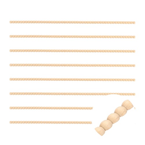 8pcs moulure bois décorative - bois,