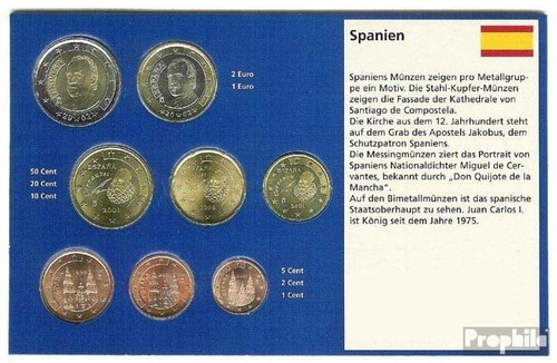 Espagne 2001 série - , de