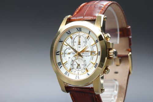 Montre homme seiko premier - seiko,