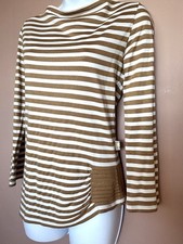 collection 007 marinière col bateau fronce sur côté Jean-Paul Gaultier taille L