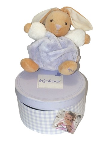 Doudou lapin mauve plume - doudou, kaloo