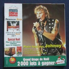 ANCIEN CATALOGUE CLUB DIAL JOHNNY HALLYDAY 1995