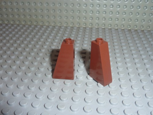 Lego redbrown slope - slope, brick