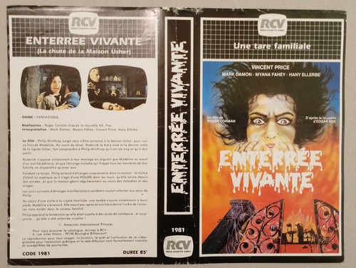 Jaquette vhs enterree - vhs,