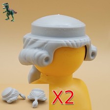 X2 Playmobil-perruque
